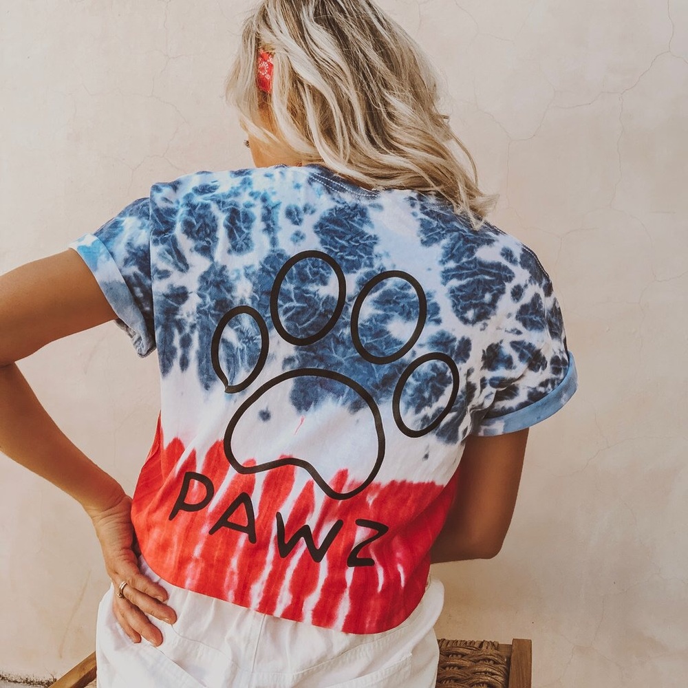 ❌❌ SOLD ❌❌ Americana Classic Tie Dye Tee